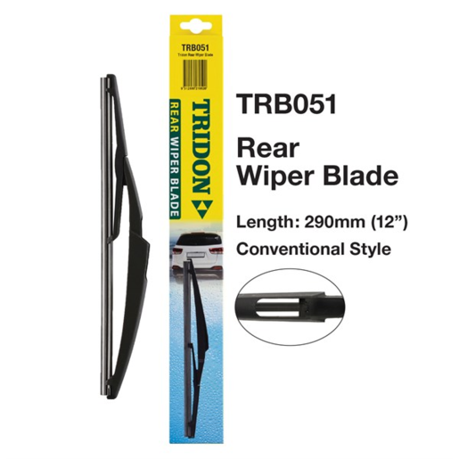 Tridon Wiper Blade Rear 290mm 1pc - TRB051