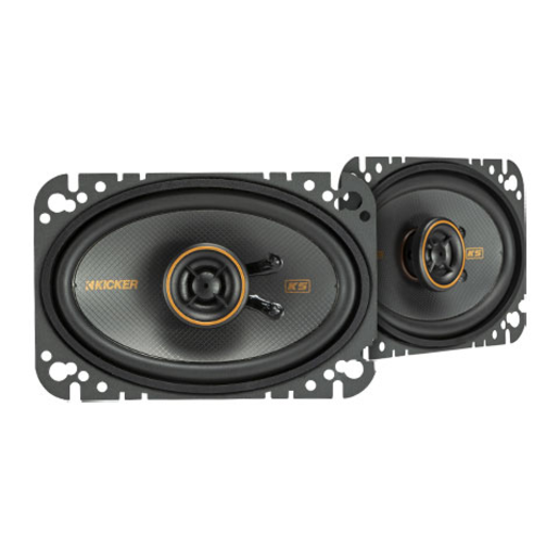 Kicker 2 Way Coaxial Speakers 4x6in - 51KSC4604