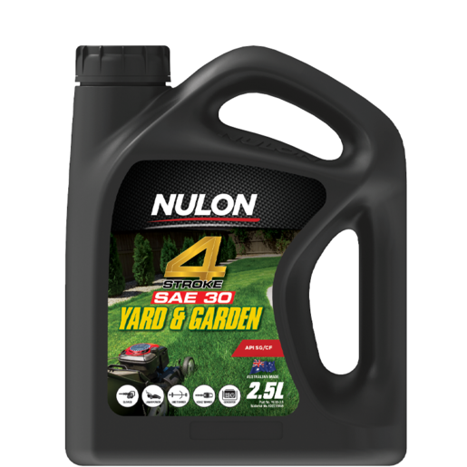 Nulon 4-Stroke SAE 30 Yard and Garden Oil 2.5L - YG30-2.5