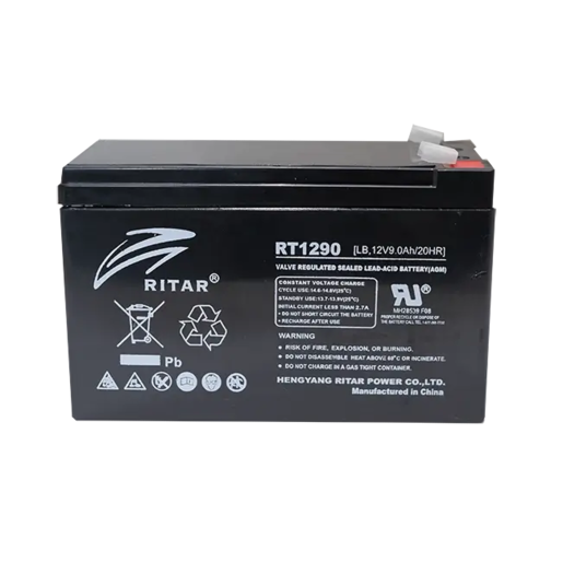 Ritar RT Series AGM 12V 9AH General Purpose Battery - RT1290LB 