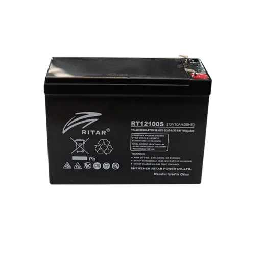 Ritar RT Series AGM 12V 10AH General Purpose Battery - RT12100S 