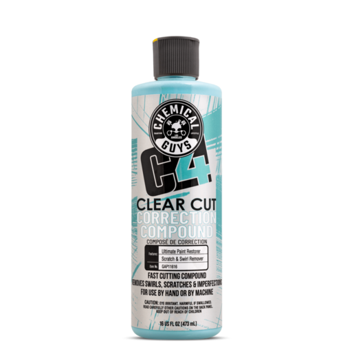 Chemical Guys C4 Clear Cut Correction Compound 473ml - GAP11616