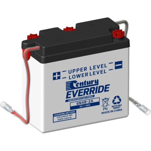 Century EverRide Powersports 6V 4AH Motorcycle Battery - 150188 