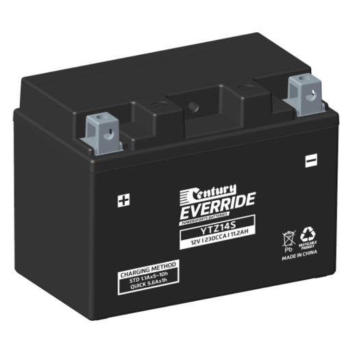 Century EverRide Hi Performance AGM 12V 230CCA 11.2AH Battery - 151120