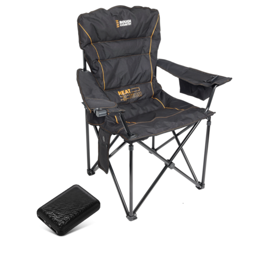 Rough Country Heat Tech Camp Chair With Powerbank - RCHTCCBOM