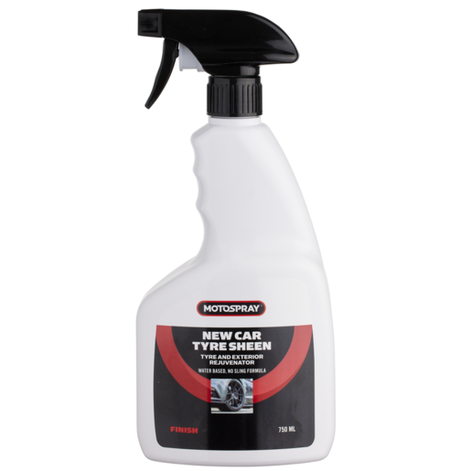 Motospray New Car Tyre Sheen Spray 750ml - MSTS750