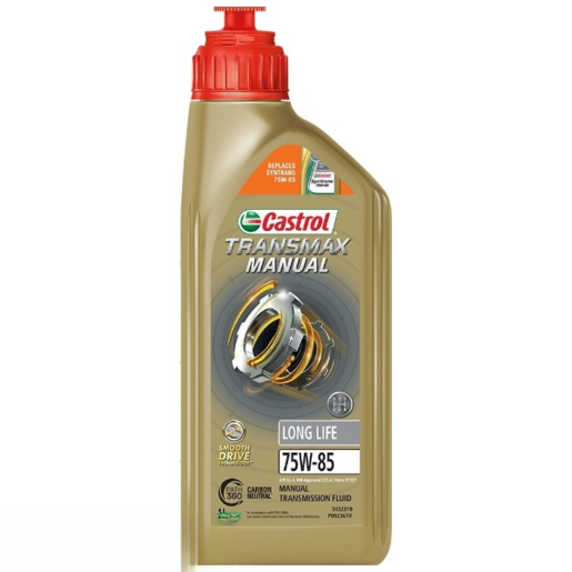 Castrol Transmax 75W-85 Long Life Manual Transmission Fluid 1L - 3432319