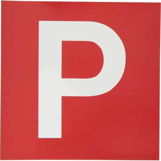 Streetwize Magnetic Plates Red/White - MNPP2