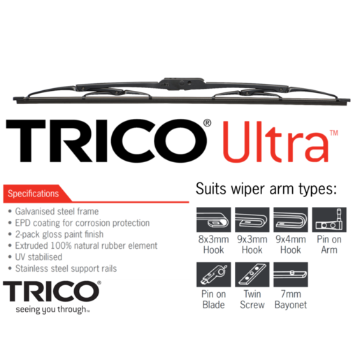 Trico Ultra Conventional Blade 610mm - TB610