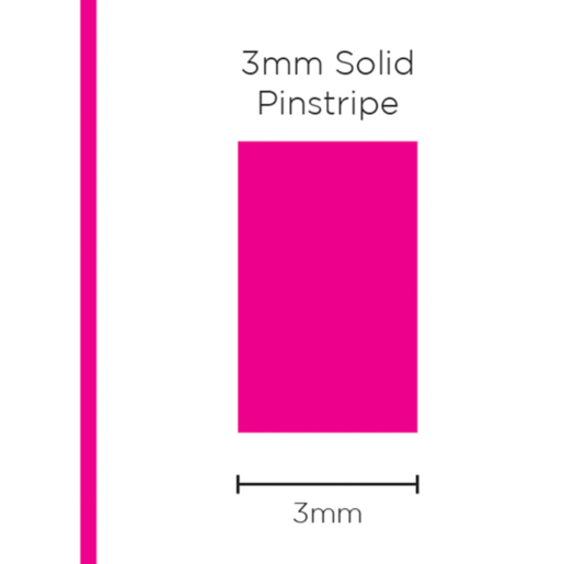 SAAS Pinstripe Solid Pink 3mm x 10mt - 1111