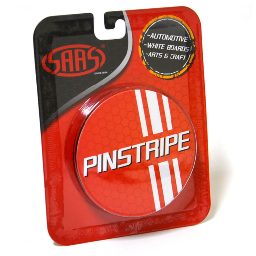 SAAS Pinstripe Solid Red 9mm x 10mt - 11303