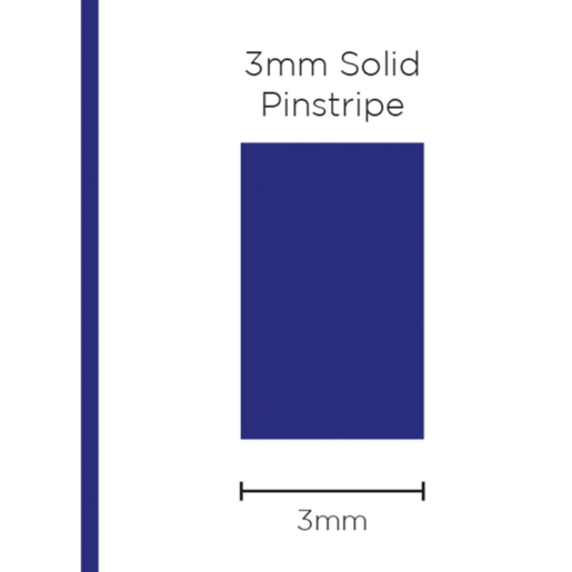 SAAS Pinstripe Solid Dark Blue 3mm x 10mt - 1115