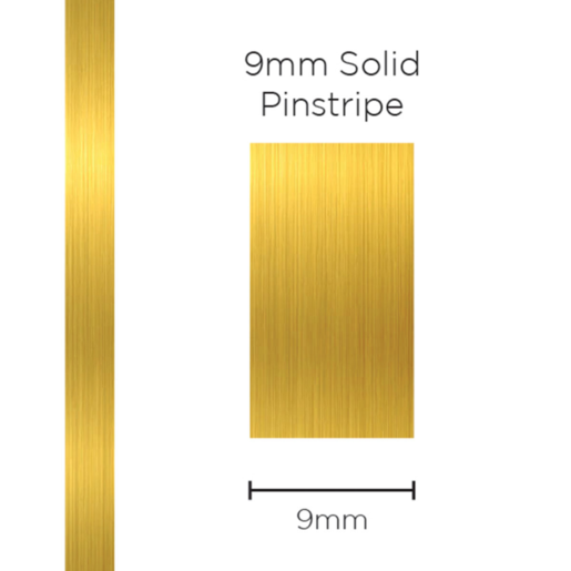 SAAS Pinstripe Solid Gold 9mm x 10mt - 11306