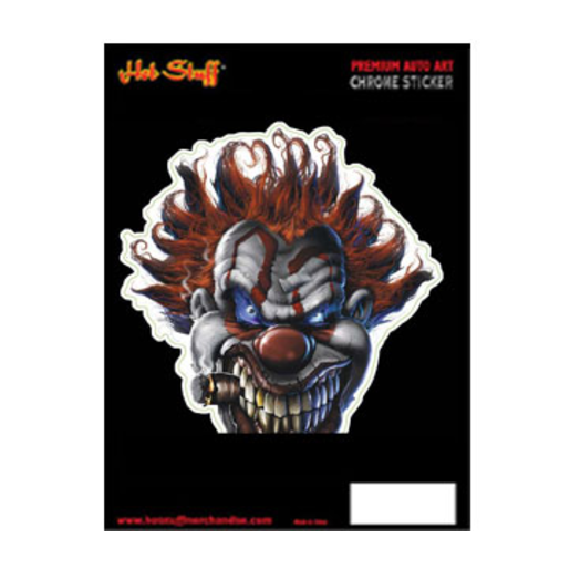 Hot Stuff Sticker Vinyl Clown Face - SH104