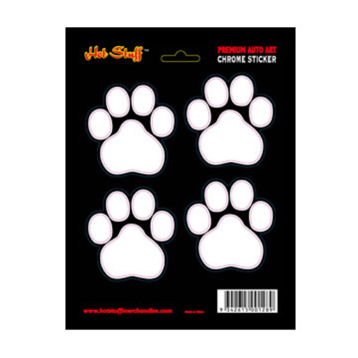 Hot Stuff Sticker Paw Print - CH112