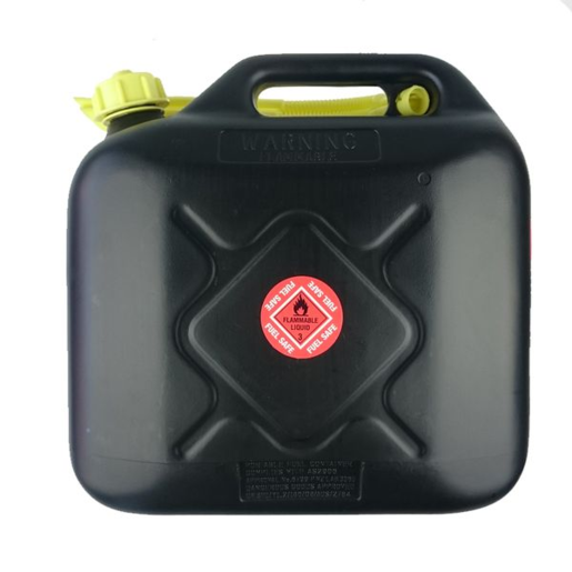 Fuel Safe Fuel Can Black HD Plastic RM269 10L - FC10B