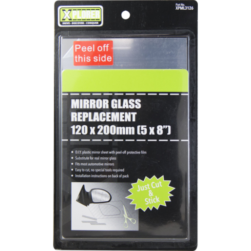 Xplorer Mirror Glass Replacement 5" X 8" - XPML3126