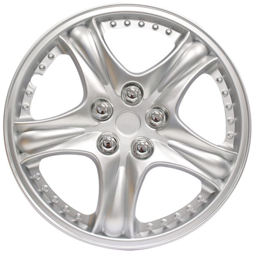 Streetwize 13" Wheel Covers Silver Ferrara - BGD214