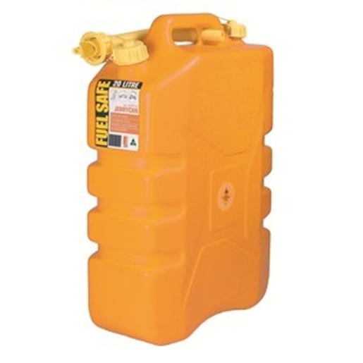 Fuel Safe Fuel Can Yellow Diesel Plastic 20L - FC20Y