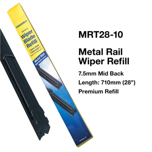 Tridon Driver Side Wiper Blade Refill 7.5mm X 710mm 1pc - MRT2810