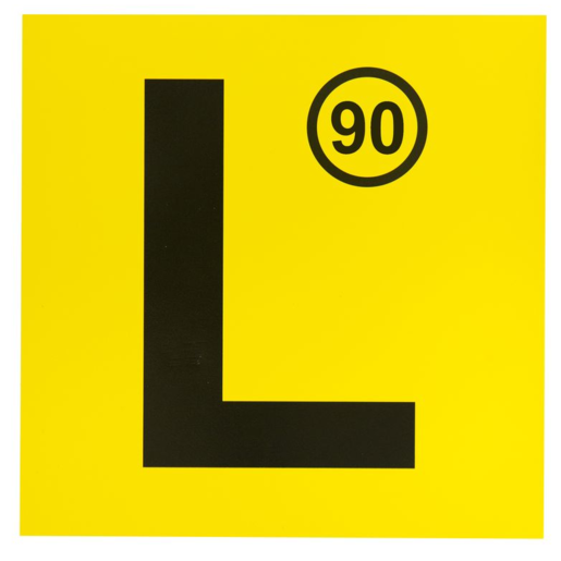 Streetwize L Plates NSW 90 Magnetic - MNLPS