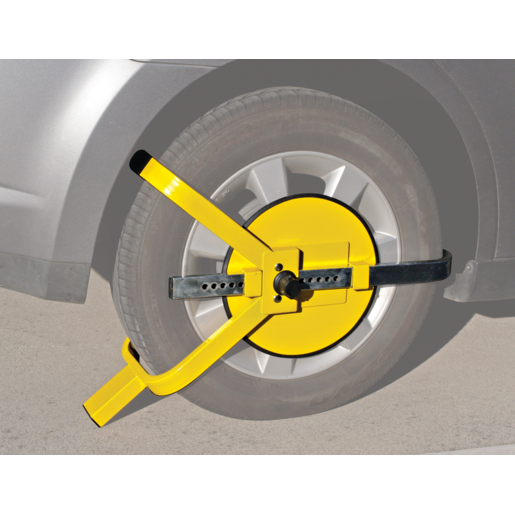 Streetwize Wheel Lock Yellow - SWWL02