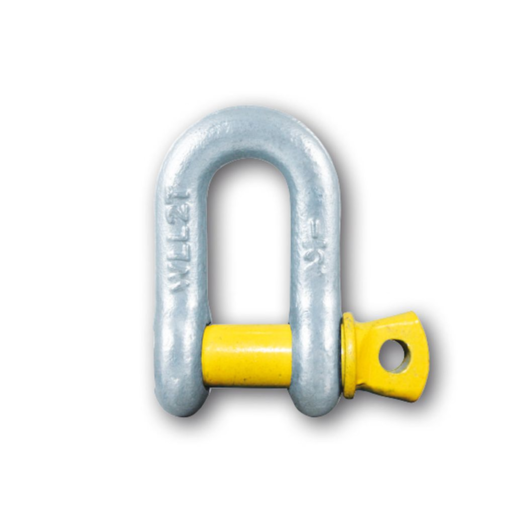 Ark D-Shackle 10mm Gal 1T Rated Blister - DSGR10B