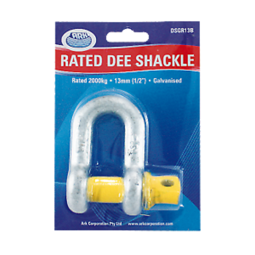 ARK Towing Dee Shackles Towbar (Rated) - DSGR11B