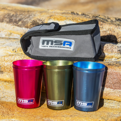 MSA 4X4 Travel Cup Set of 6 - TC6