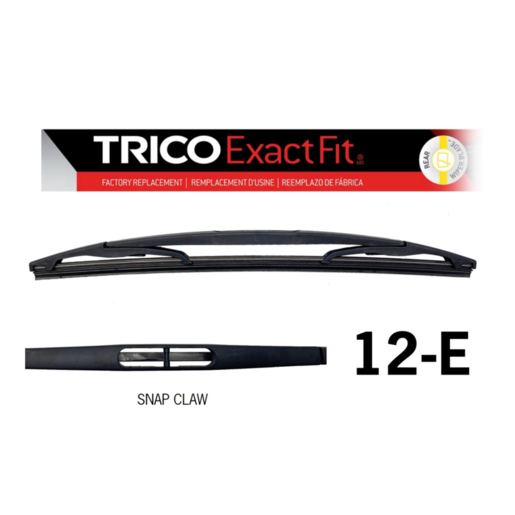 Trico Exact Fit Wiper Blade Rear - 12-E