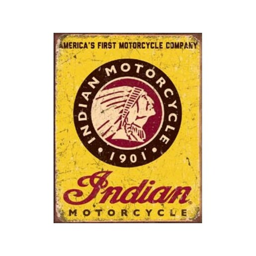 Nostalgia Metal Sign Indian Motorcycles MSI-1934 - MSI1934