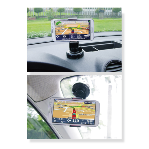 Hypersonic Universal Suction Dashboard Phone Holder - HPA549