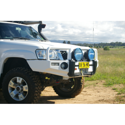 Opposite Lock 3 Loop Bull Bar to Suit To Suit Nissan Patrol GU IV 10/04-ON