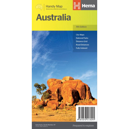 Hemamaps Australia Handy Map Edition 1 - MAP3095