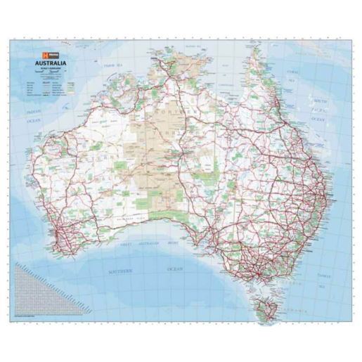 Hemamaps Australia Handy Map Edition 1 - MAP3095