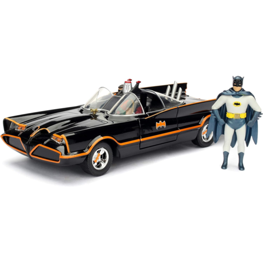 Jada 1:24 1966 Batmobile With Batman & Robin - JA98259