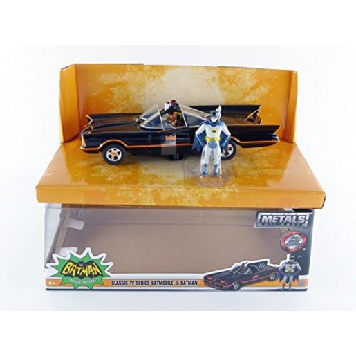 Jada 1:24 1966 Batmobile With Batman & Robin - JA98259