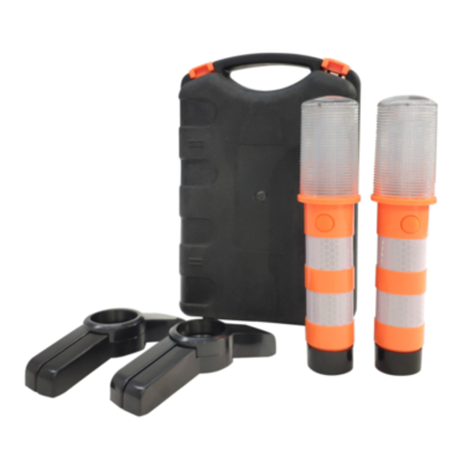 Streetwize 2 Piece LED Emergency Flares - SWFLED2PC