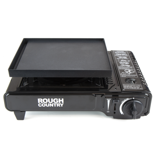 Rough Country Single Burner Butane Stove With Plate - RC2215SP