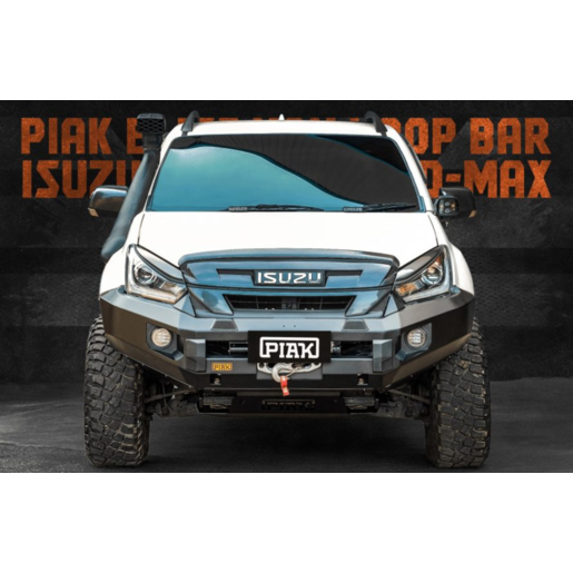 PIAK Bull Bar Elite No Loop Black - PK106SID17E_RMB