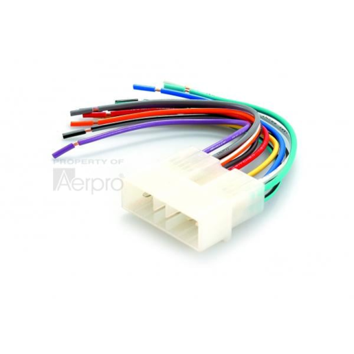 Aerpro Vehicle Specific Plug to Bare Wire Harness To Suit Jeep - AP1020