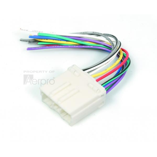 Aerpro Vehicle Specific Plug to Bare Wire Harness To Suit Mitsubishi - AP7011