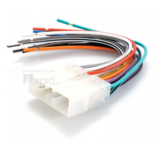 Aerpro Vehicle Specific Plug to Bare Wire Harness To Suit Holden - AP1782H