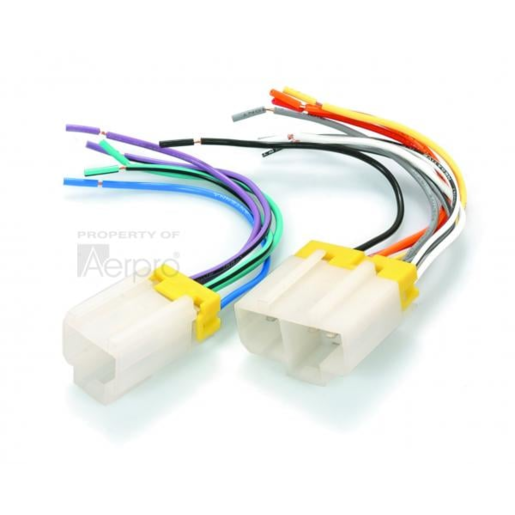 Aerpro Vehicle Specific Plug to Bare Wire Harness To Suit Nissan - AP7551