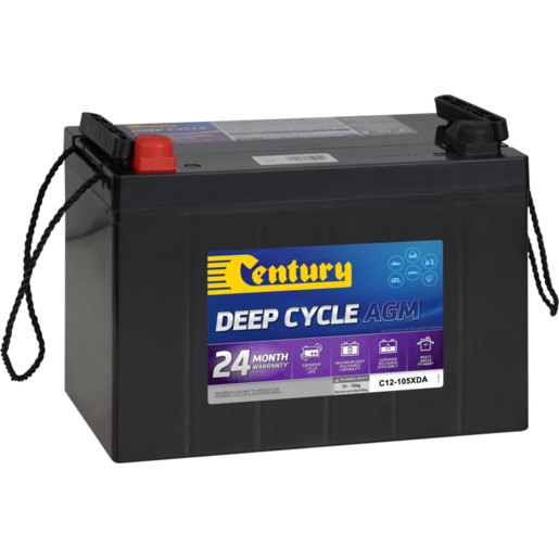 Century C12-105XDA Deep Cycle AGM Battery - 148120