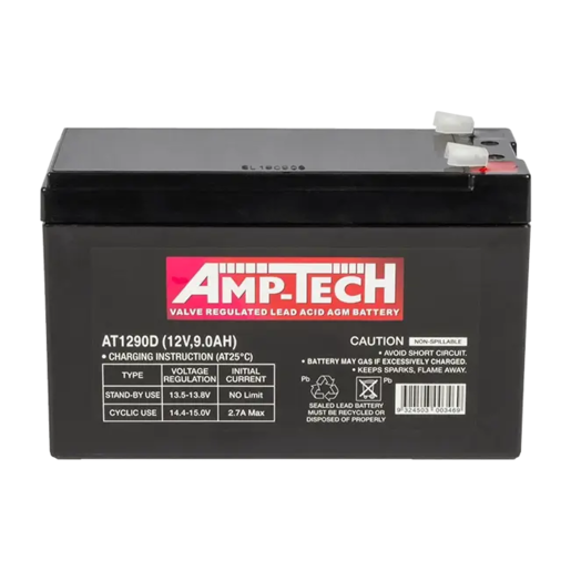 AmpTech Valve Regulated Lead Acid Battery - AT1290D
