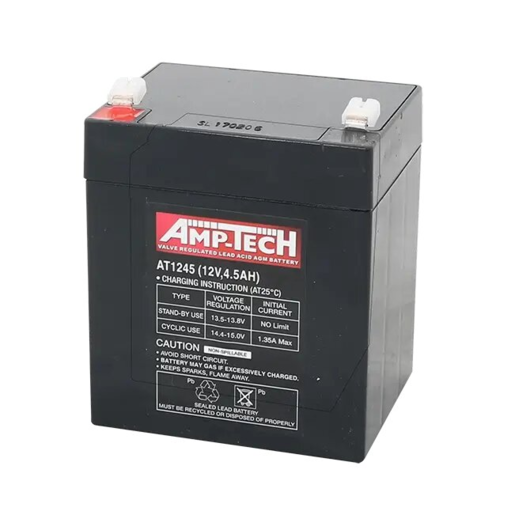 AmpTech General Purpose 12V 4.5AH(C20) VRLA-AGM Battery - AT1245