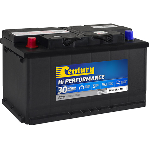 Century DIN75RH MF Hi Performance Convention Car Battery - 115148