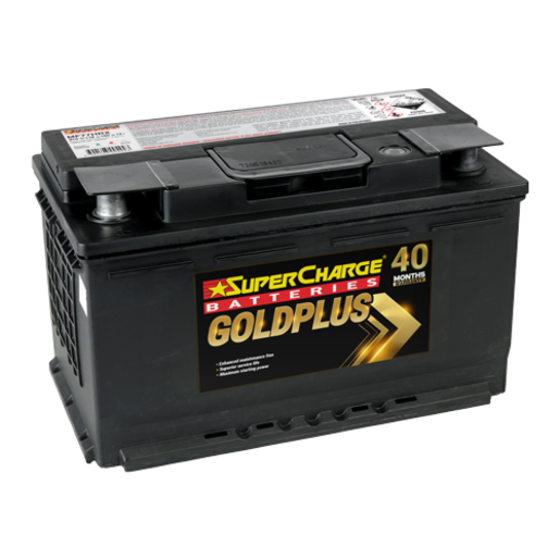 SuperCharge Gold Plus 12V 915CCA Car Battery - MF77HRX