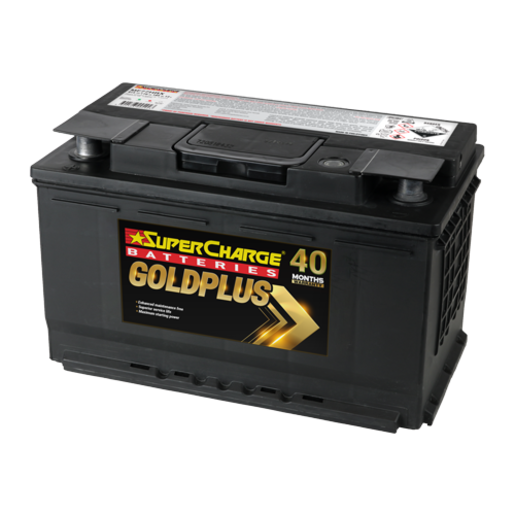 SuperCharge Gold Plus 12V 915CCA Car Battery - MF77HRX